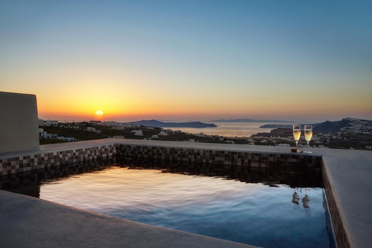 My Santorini Villa, Pyrgos Luxury Esterno foto